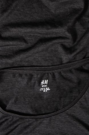 Дамска блуза H&M Sport, Размер M, Цвят Сив, Цена 7,82 лв.