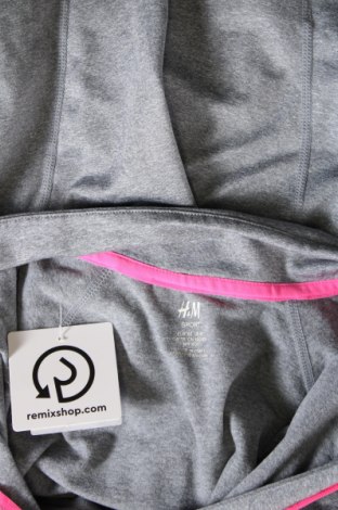 Damen Shirt H&M Sport, Größe XS, Farbe Grau, Preis 4,48 €