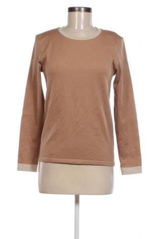 Γυναικεία μπλούζα H&M Sport, Μέγεθος XL, Χρώμα  Μπέζ, Τιμή 14,23 €