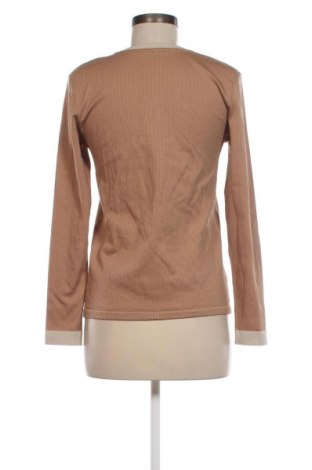 Γυναικεία μπλούζα H&M Sport, Μέγεθος XL, Χρώμα  Μπέζ, Τιμή 4,13 €