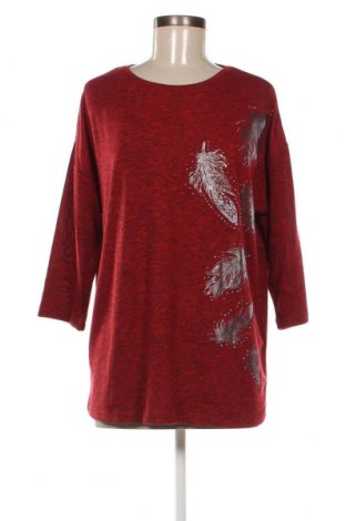 Damen Shirt Helena Vera, Größe L, Farbe Rot, Preis 20,18 €