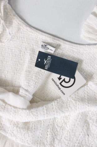 Γυναικεία μπλούζα Hollister, Μέγεθος XL, Χρώμα Λευκό, Τιμή 37,11 €