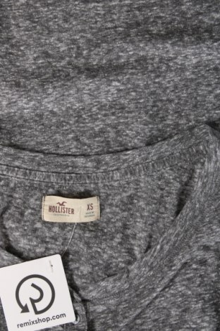 Γυναικεία μπλούζα Hollister, Μέγεθος XS, Χρώμα Γκρί, Τιμή 7,56 €