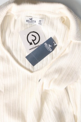 Γυναικεία μπλούζα Hollister, Μέγεθος XS, Χρώμα Εκρού, Τιμή 7,42 €