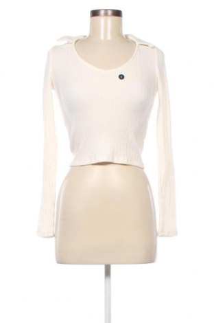 Γυναικεία μπλούζα Hollister, Μέγεθος S, Χρώμα Εκρού, Τιμή 7,42 €