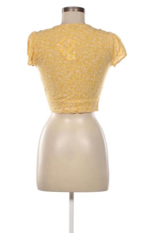 Дамска блуза Hollister, Размер S, Цвят Жълт, Цена 10,78 лв.