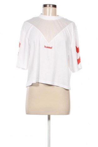 Damen Shirt Hummel, Größe S, Farbe Weiß, Preis 7,67 €