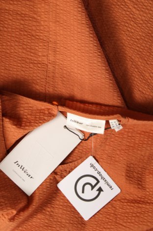Дамска блуза In Wear, Размер XS, Цвят Оранжев, Цена 55,08 лв.