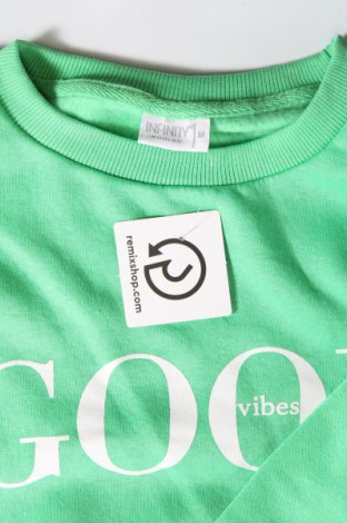Γυναικεία μπλούζα Infinity Woman, Μέγεθος M, Χρώμα Πράσινο, Τιμή 6,35 €