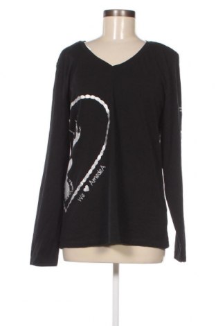 Γυναικεία μπλούζα James & Nicholson, Μέγεθος XXL, Χρώμα Μαύρο, Τιμή 11,16 €