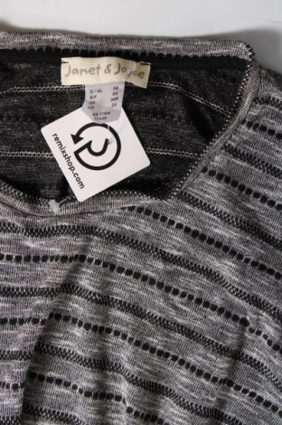 Γυναικεία μπλούζα Janet & Joyce, Μέγεθος 4XL, Χρώμα Γκρί, Τιμή 9,51 €