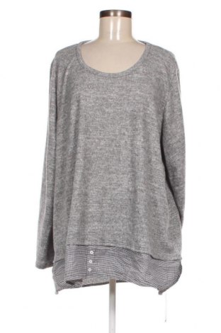 Γυναικεία μπλούζα Janina, Μέγεθος 3XL, Χρώμα Γκρί, Τιμή 11,51 €