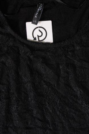 Γυναικεία μπλούζα Jean Pascale, Μέγεθος L, Χρώμα Μαύρο, Τιμή 1,76 €