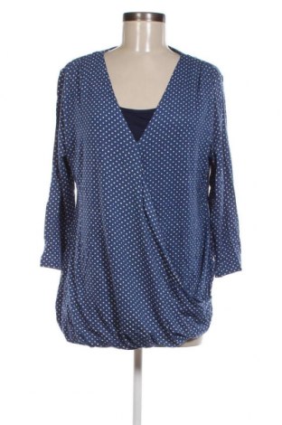 Γυναικεία μπλούζα Jojo Maman Bebe, Μέγεθος L, Χρώμα Μπλέ, Τιμή 5,94 €