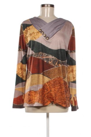 Γυναικεία μπλούζα JustFashionNow, Μέγεθος M, Χρώμα Πολύχρωμο, Τιμή 1,76 €