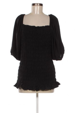 Γυναικεία μπλούζα Kaffe, Μέγεθος XL, Χρώμα Μαύρο, Τιμή 9,28 €