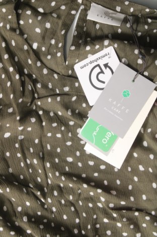 Γυναικεία μπλούζα Kaffe, Μέγεθος XS, Χρώμα Πράσινο, Τιμή 7,42 €