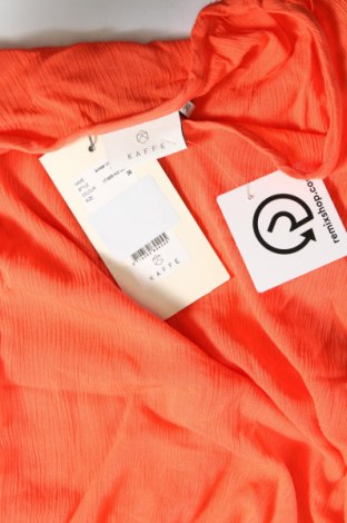 Γυναικεία μπλούζα Kaffe, Μέγεθος S, Χρώμα Πορτοκαλί, Τιμή 6,68 €