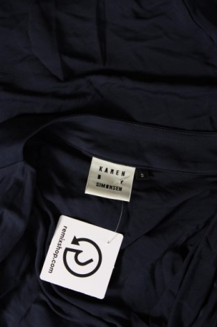 Γυναικεία μπλούζα Karen by Simonsen, Μέγεθος S, Χρώμα Μπλέ, Τιμή 7,77 €