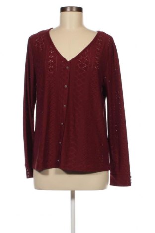 Γυναικεία μπλούζα Kiabi, Μέγεθος XL, Χρώμα Κόκκινο, Τιμή 6,35 €