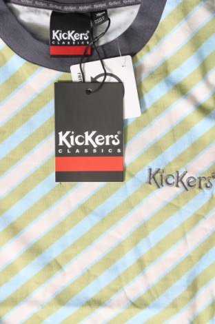 Γυναικεία μπλούζα Kickers, Μέγεθος XL, Χρώμα Πολύχρωμο, Τιμή 9,28 €