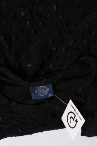 Γυναικεία μπλούζα Kombi, Μέγεθος L, Χρώμα Μαύρο, Τιμή 1,76 €