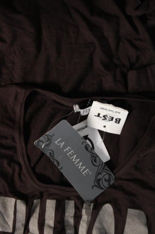 Γυναικεία μπλούζα La Femme, Μέγεθος S, Χρώμα Καφέ, Τιμή 11,25 €