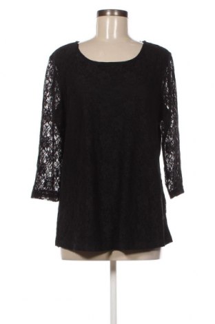 Дамска блуза Laura Torelli, Размер L, Цвят Черен, Цена 6,46 лв.