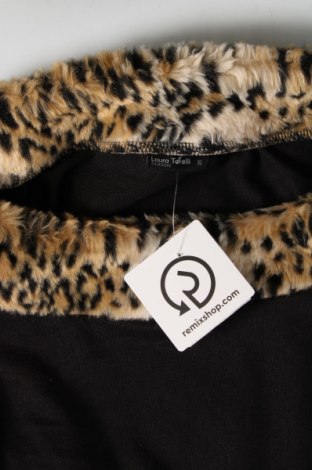 Γυναικεία μπλούζα Laura Torelli, Μέγεθος XL, Χρώμα Μαύρο, Τιμή 3,53 €