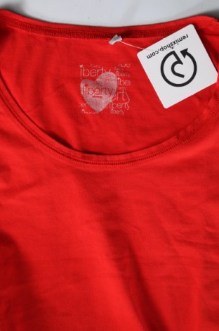 Γυναικεία μπλούζα Liberty, Μέγεθος L, Χρώμα Κόκκινο, Τιμή 4,49 €