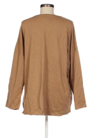 Γυναικεία μπλούζα Made In Italy, Μέγεθος XL, Χρώμα  Μπέζ, Τιμή 5,99 €