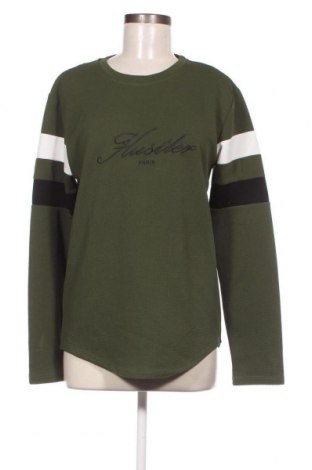 Дамска блуза Made In Italy, Размер M, Цвят Зелен, Цена 7,60 лв.