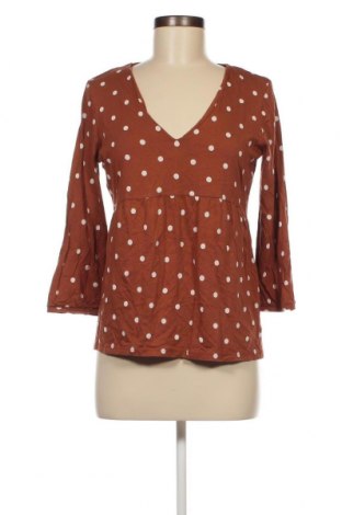 Дамска блуза Maison 123, Размер L, Цвят Кафяв, Цена 23,29 лв.