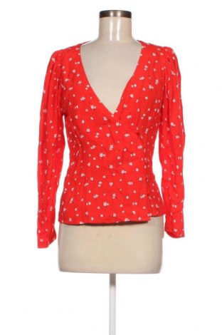 Дамска блуза Mango, Размер S, Цвят Червен, Цена 13,80 лв.