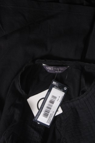 Γυναικεία μπλούζα Marks & Spencer, Μέγεθος S, Χρώμα Μαύρο, Τιμή 6,12 €