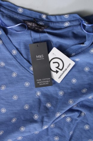 Дамска блуза Marks & Spencer, Размер XS, Цвят Син, Цена 11,34 лв.