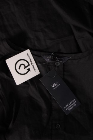 Γυναικεία μπλούζα Marks & Spencer, Μέγεθος M, Χρώμα Μαύρο, Τιμή 6,12 €