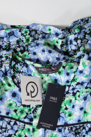 Γυναικεία μπλούζα Marks & Spencer, Μέγεθος XS, Χρώμα Πολύχρωμο, Τιμή 11,14 €