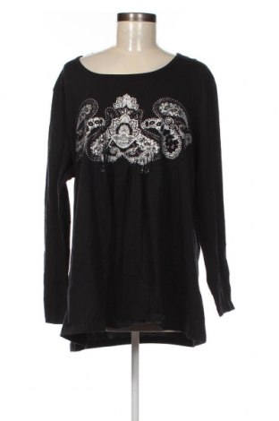 Γυναικεία μπλούζα Mia Linea, Μέγεθος XXL, Χρώμα Μαύρο, Τιμή 11,75 €