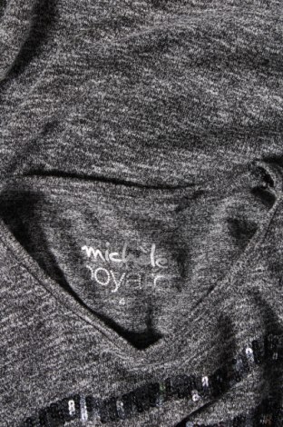 Γυναικεία μπλούζα Michele Boyard, Μέγεθος XXL, Χρώμα Γκρί, Τιμή 11,75 €