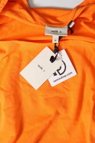 Дамска блуза Milk It, Размер XL, Цвят Оранжев, Цена 12,24 лв.
