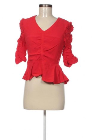 Bluză de femei Mint & Berry, Mărime S, Culoare Roșu, Preț 39,77 Lei