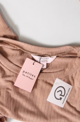 Γυναικεία μπλούζα Miss Selfridge, Μέγεθος S, Χρώμα  Μπέζ, Τιμή 6,40 €