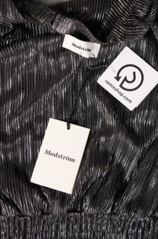 Γυναικεία μπλούζα Modstrom, Μέγεθος XS, Χρώμα Ασημί, Τιμή 28,39 €