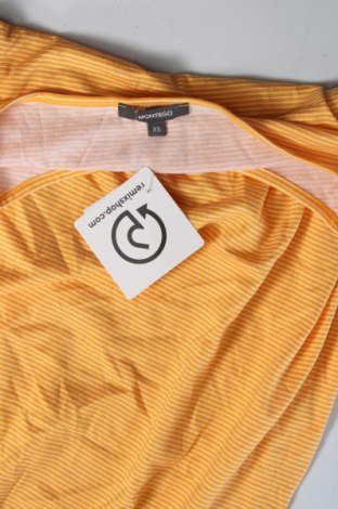 Γυναικεία μπλούζα Montego, Μέγεθος XS, Χρώμα Κίτρινο, Τιμή 4,47 €