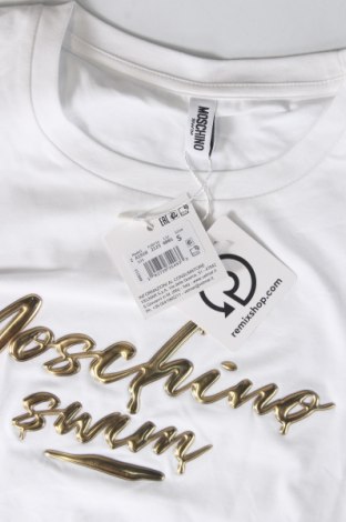 Дамска блуза Moschino Swim, Размер S, Цвят Бял, Цена 147,70 лв.