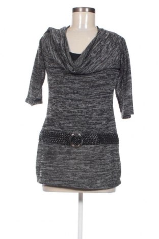 Γυναικεία μπλούζα Multiblu, Μέγεθος L, Χρώμα Γκρί, Τιμή 3,88 €