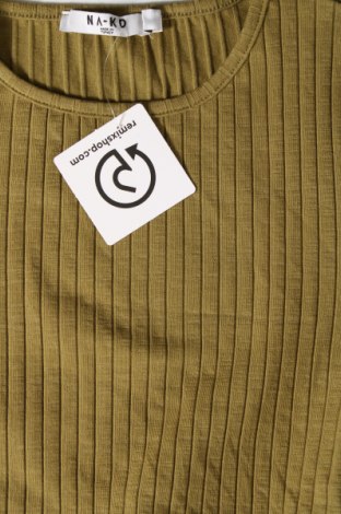 Дамска блуза NA-KD, Размер M, Цвят Зелен, Цена 6,38 лв.