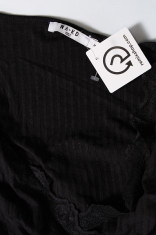 Bluză de femei NA-KD, Mărime M, Culoare Negru, Preț 14,31 Lei