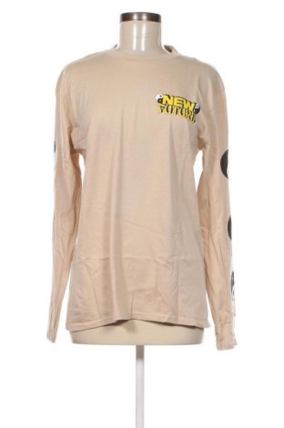 Γυναικεία μπλούζα NEW girl ORDER, Μέγεθος S, Χρώμα  Μπέζ, Τιμή 9,28 €
